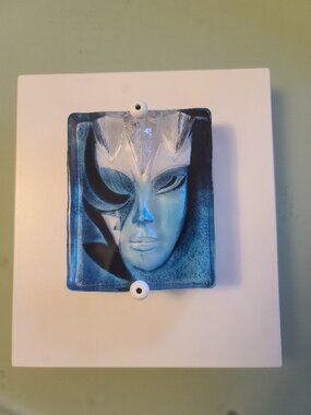 Original Etched Glass hangable art